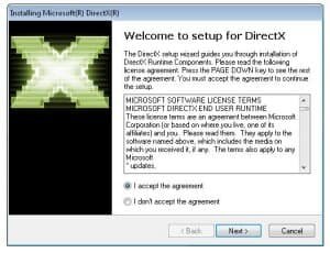 DirectX 11 (10, 9c, 8)  Windows