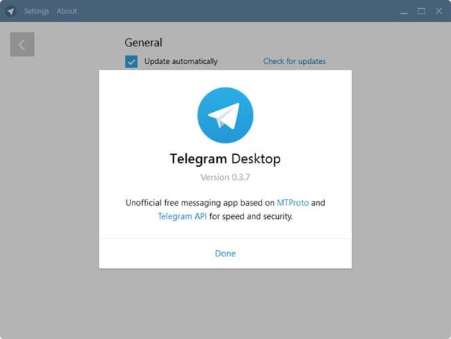 Telegram для компьютера